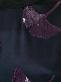 sequin ginkgo tank top