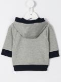 logo stripe hoodie 