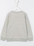 printed front sweatshirt
