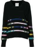 Summer Sailor V-neck jumper