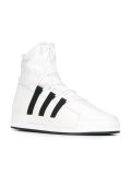 zipped lace-up hi-tops