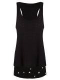 scoop neck tank top