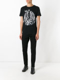 embellished zebra t-shirt