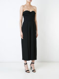 strapless midi dress