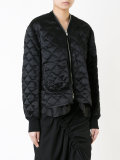 quilted bomber jacket