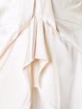 fluid drape strapless top
