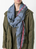 Valentino Garavani camouflage scarf