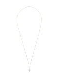 pistachio long chain necklace