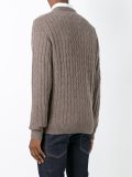 cable knit jumper