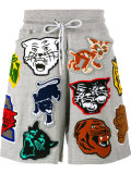 patch track shorts 
