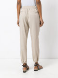 gathered ankle trousers