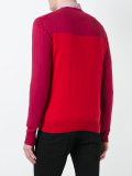 tonal V-neck jumper