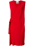 folded trim dress