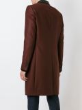 slim single-breasted coat