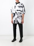 abstract print T-shirt
