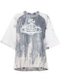 logo print T-shirt