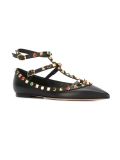 'Rockstud Rolling'平底鞋