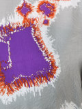 three-quarter sleeve blouse 