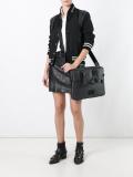 logo print shoulder bag 