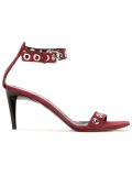 grommet embellished sandals