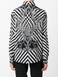 asymmetric stripe shirt