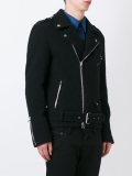 wool biker jacket