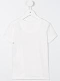 skull embroidered T-shirt