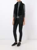 faux shearling gilet