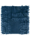 pleated scarf
