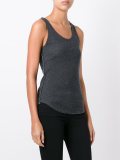 exposed seam knitted tank top