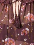 printed peasant blouse 