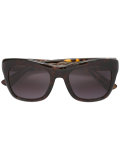 GG square tortoiseshell glasses
