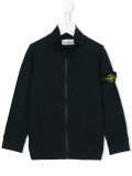 zipped bomber jacket 