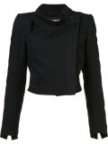 cropped biker jacket
