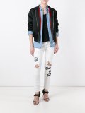 Cool Girl刺绣牛仔裤