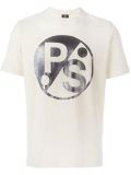 faded logo print T-shirt