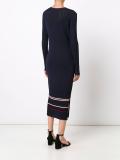 knitted midi dress