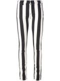 striped skinny jeans
