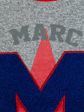 m appliqué T-shirt