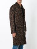 leopard print coat