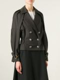 pinstriped jacket