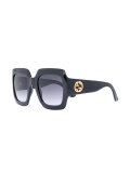 oversize square frame sunglasses