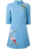 floral embroidered dress