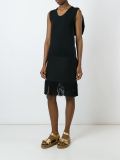 bow detail tank top
