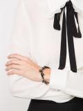 'Pave Wave' pearl bracelet