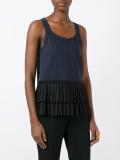 pleated tank top