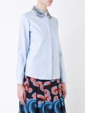 embellished collar shirt