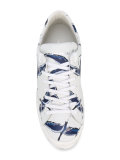 bird print sneakers 