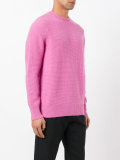 waffle knit jumper