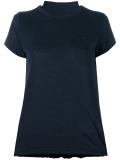 Tribal Lace panelled T-shirt